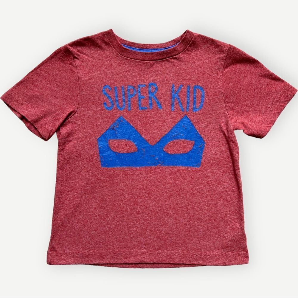 Tucker + Tate Boys Kids Short Sleeve Super Kid Mask Crewneck T-Shirt. 4. 4T.